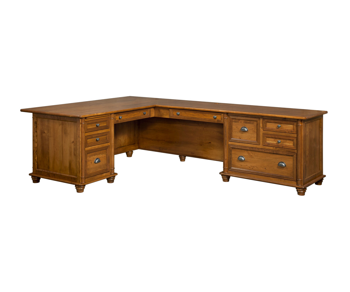 Belmont Corner Desk 72" Return