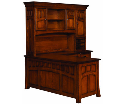 Bridgefort Mission 76" Corner Desk