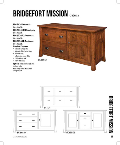 Bridgefort Mission Credenza