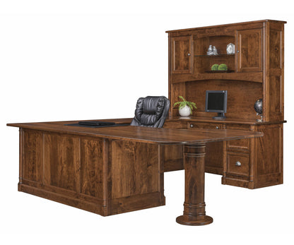 Covington U-Shape Desk With Hutch