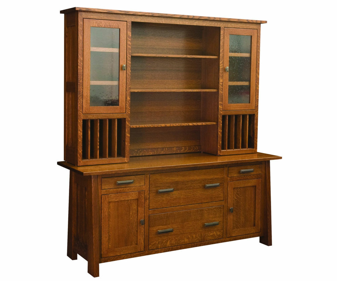 Freemont Mission Credenza With Hutch