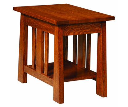 Freemont Mission Open 18" End Table