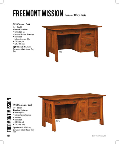 Freemont Mission Computer Desk