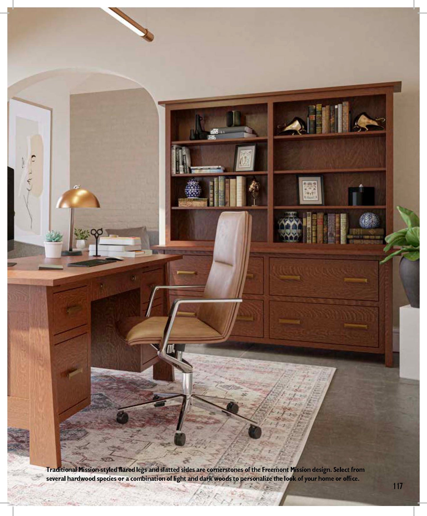Freemont Mission Sofa Table