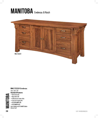 Manitoba 72" Credenza