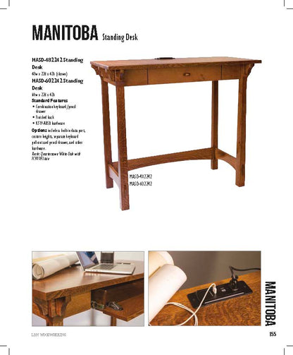 Manitoba Standing Desk