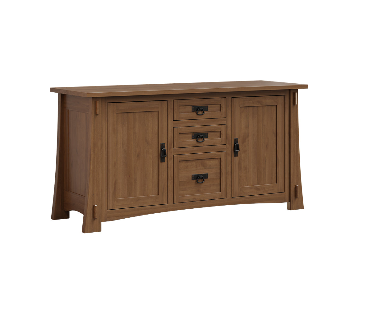 Modesto 3 Drawer 2 Door 60"Credenza
