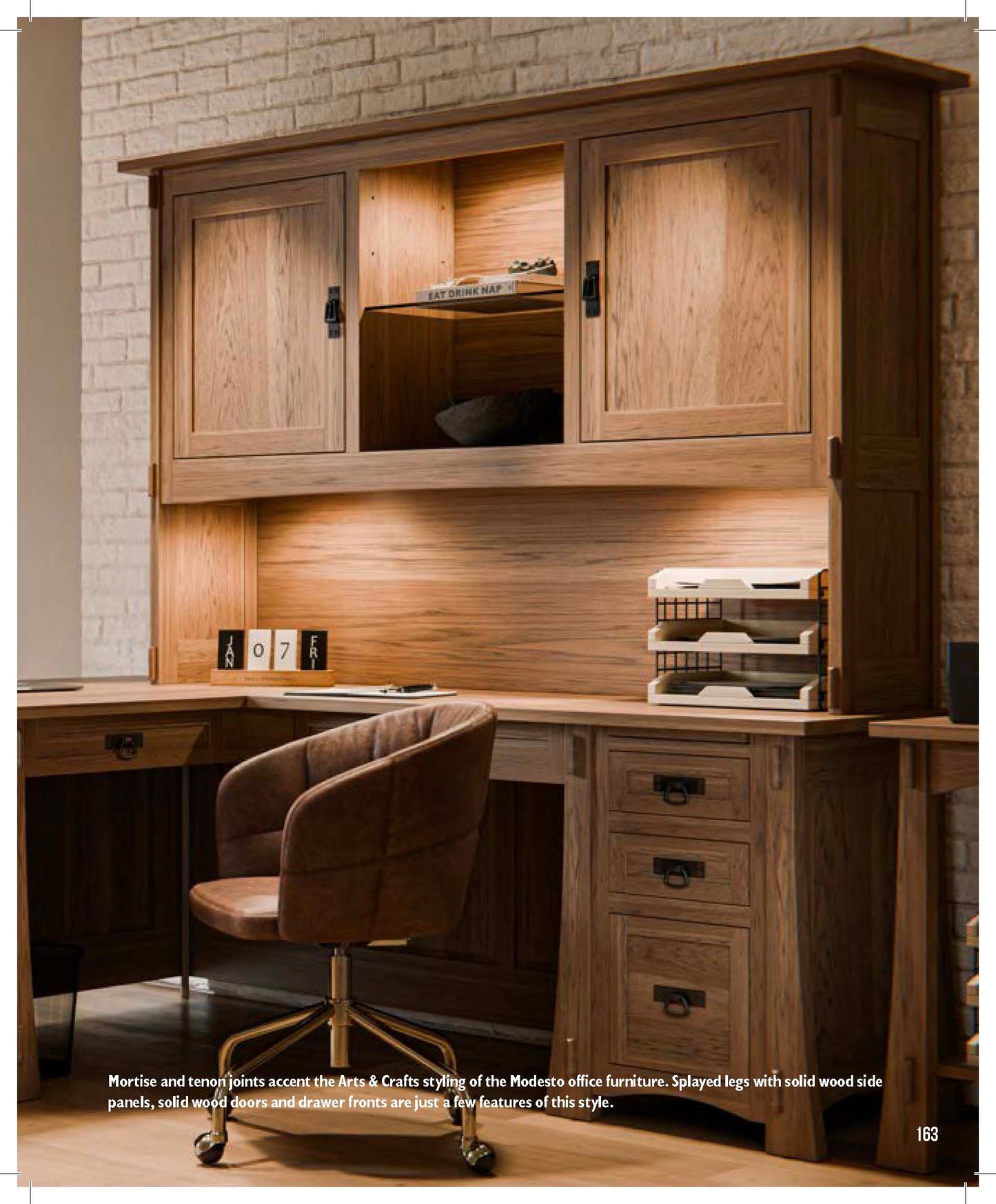 Modesto 74" File Desk