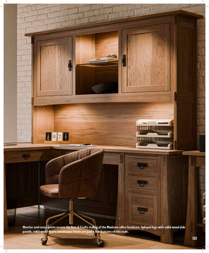 Modesto 74" File Desk