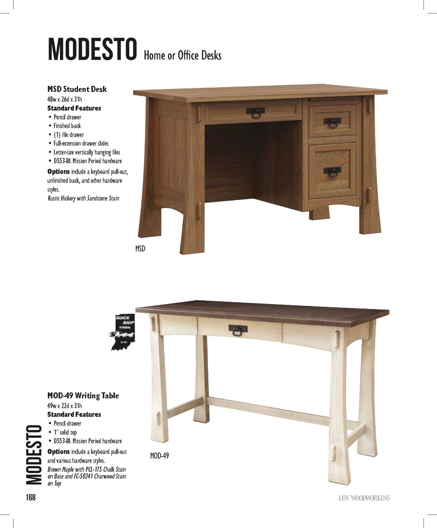 Modesto Student Desk