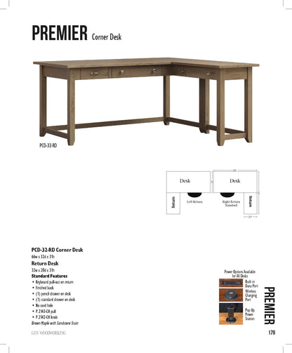 Premier Corner Desk