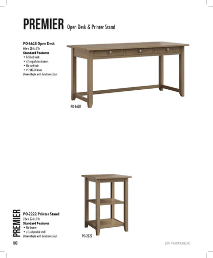 Premier Open Desk
