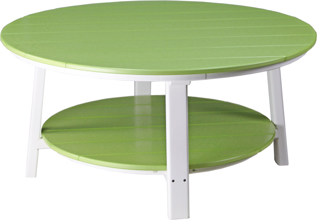 Lime Green & White