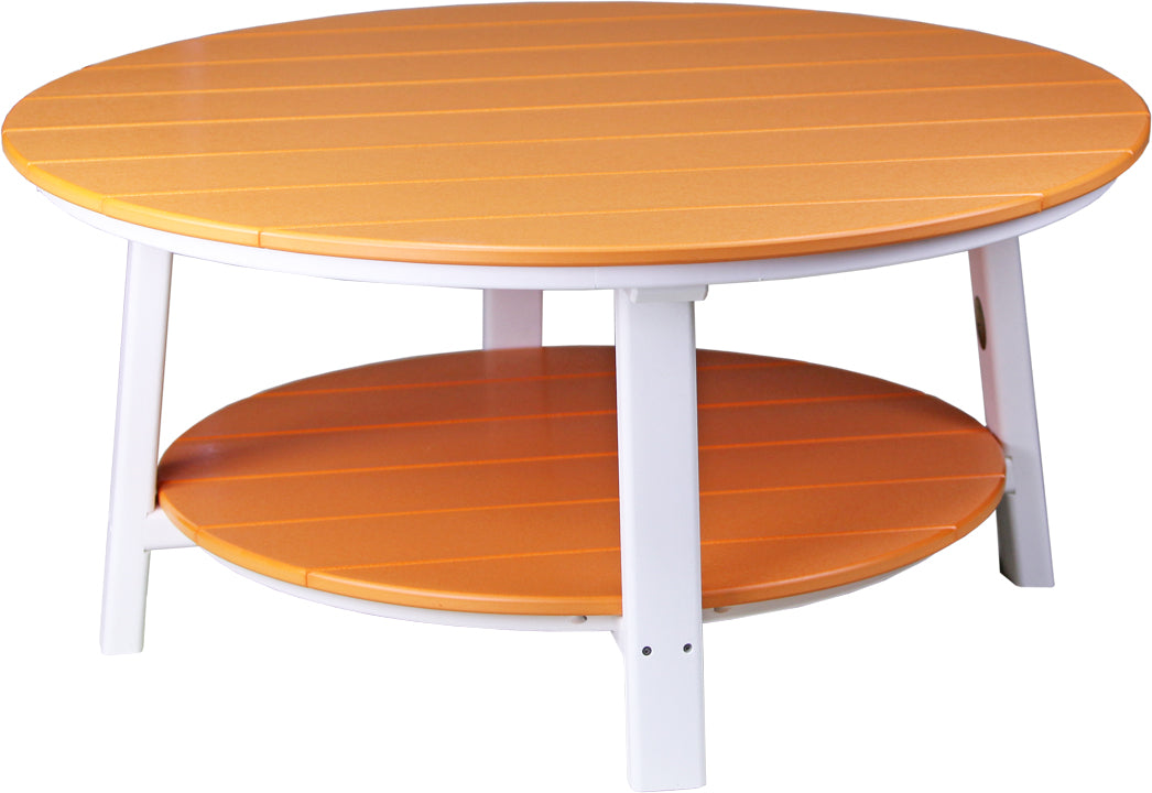 Tangerine & White