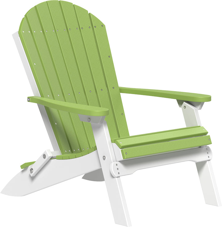 Lime Green & White
