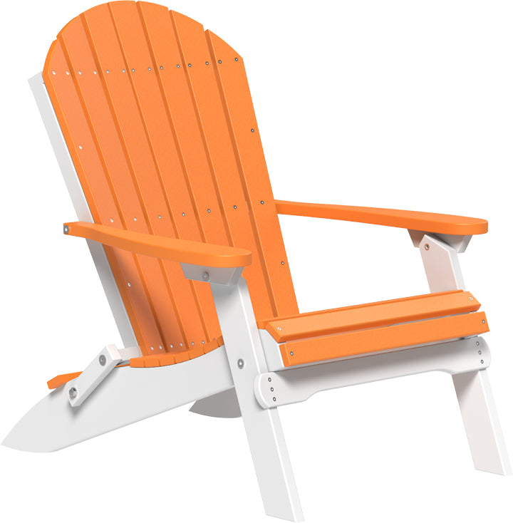 Tangerine & White
