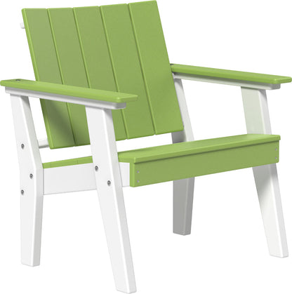 Lime Green & White