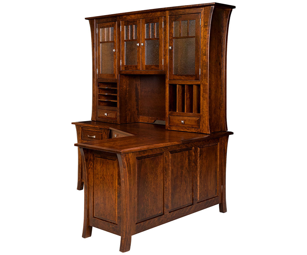 Ensinada L Desk With Hutch