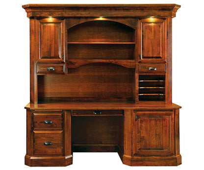 Classic Saturn Desk With Hutch