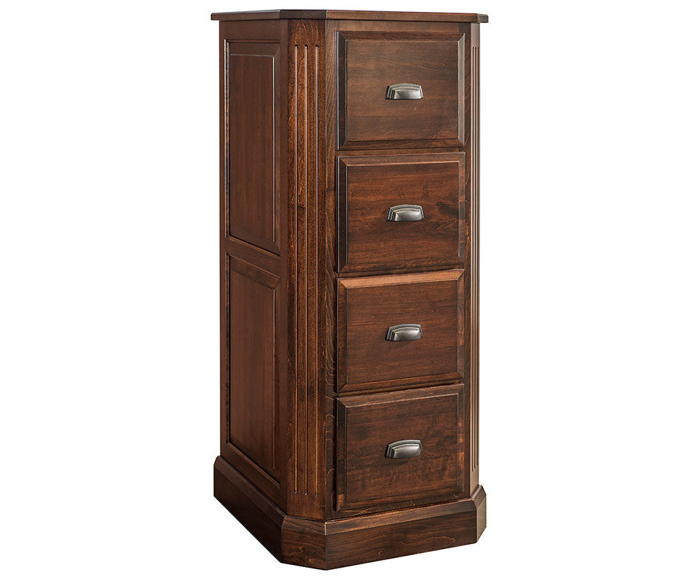 Classic Saturn 4 Drawer File Cabinet