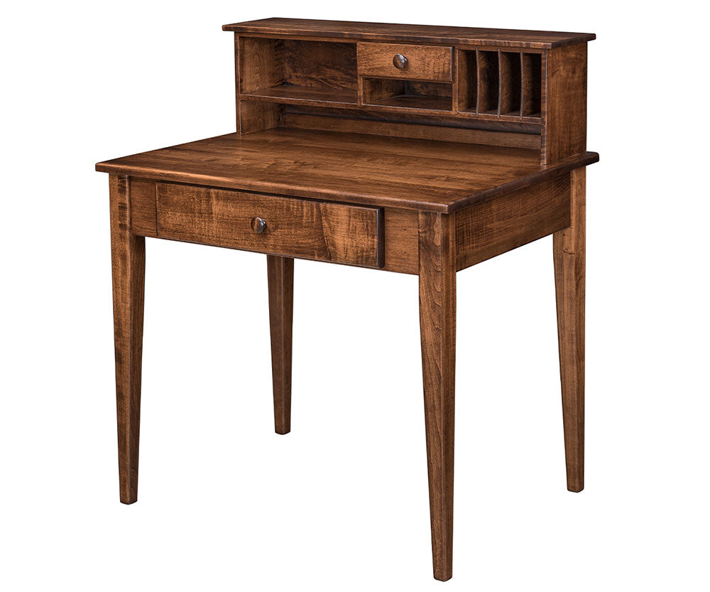 Shaker Writing Desk With Hutch