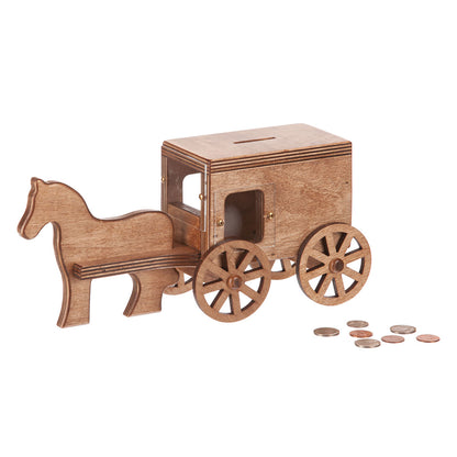 Horse and Buggy Coin Bank