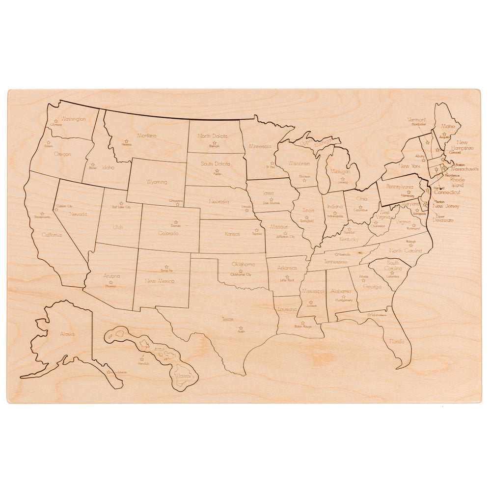 United States Map Puzzle