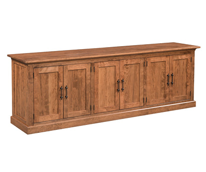 Lincoln TV Console with Panel Doors