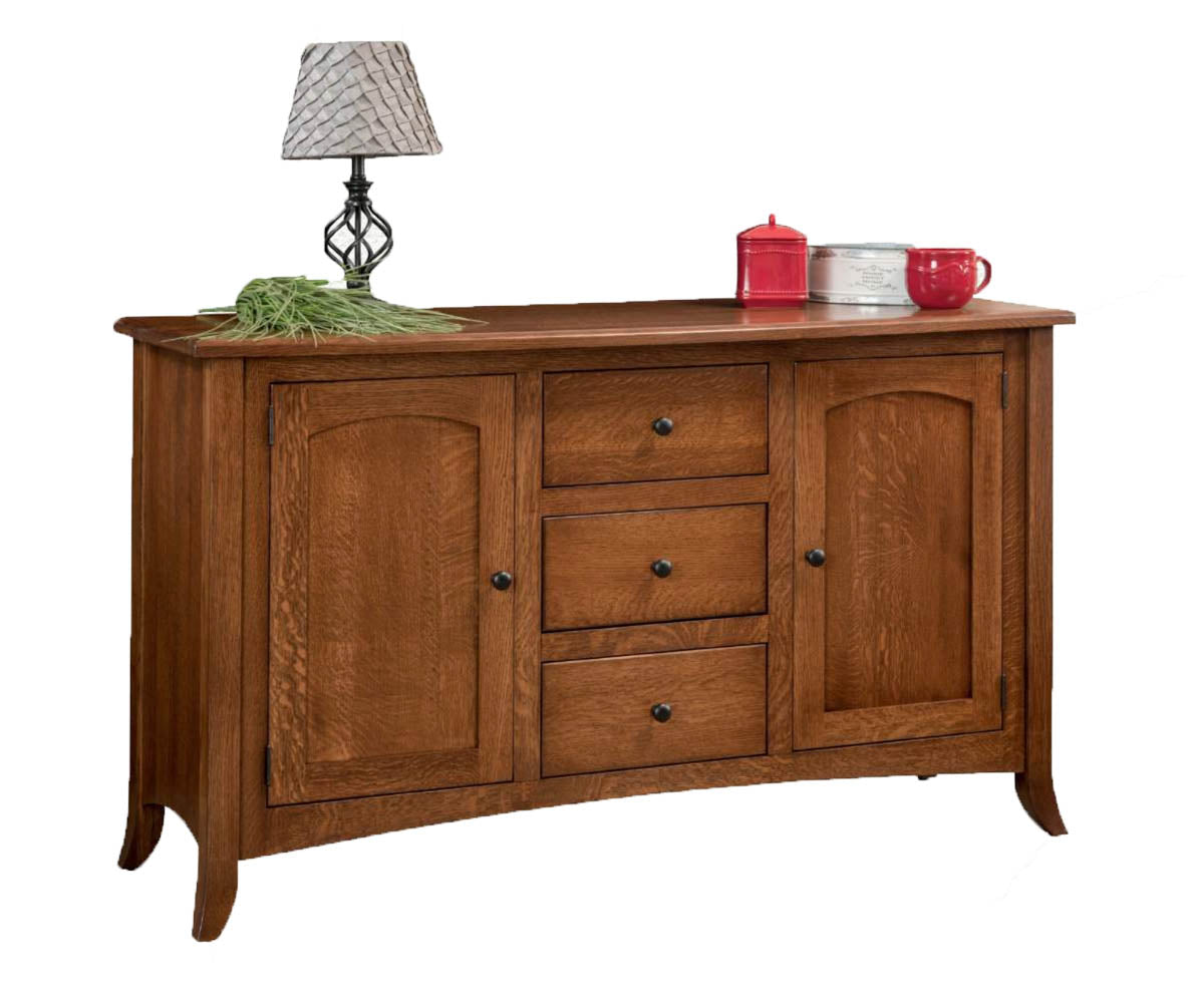 Belamar Standard Buffet with Optional Hutch Top