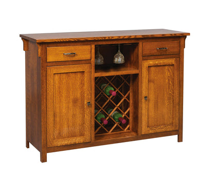 Keiran Buffet With Wine Rack