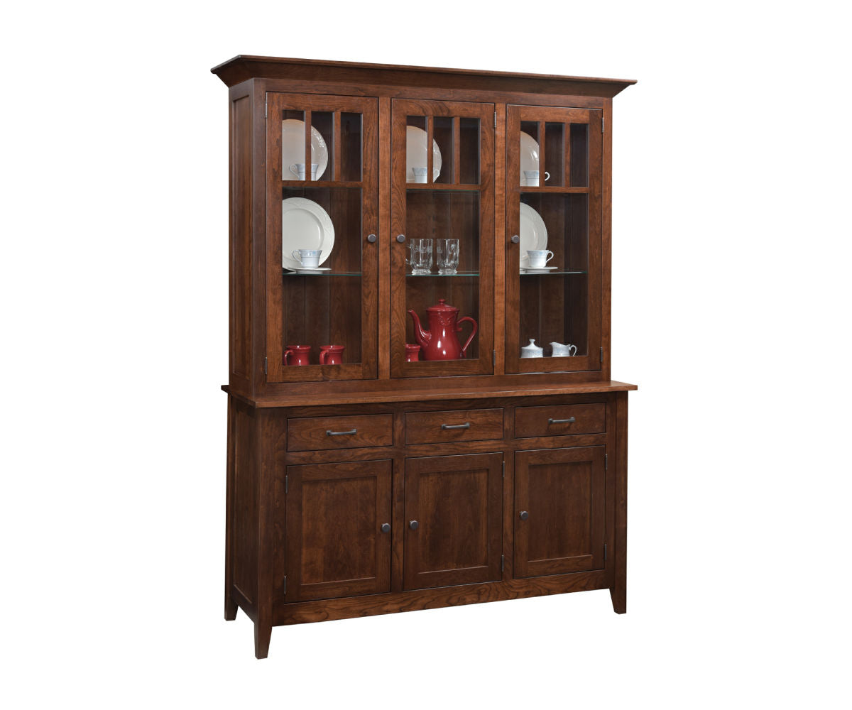 Larkspur  Buffet with Optiona 3 Doorl Hutch