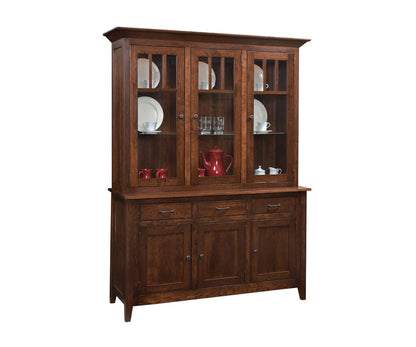 Larkspur  Buffet with Optiona 3 Doorl Hutch