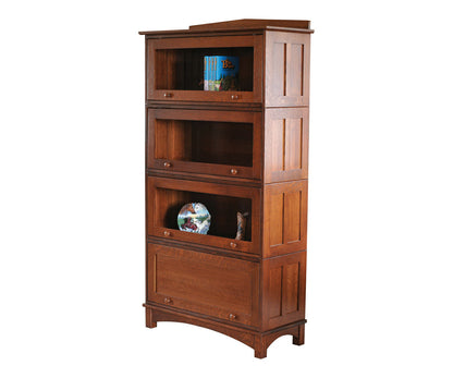 Mission Barrister Bookcases Stackable Unit 4