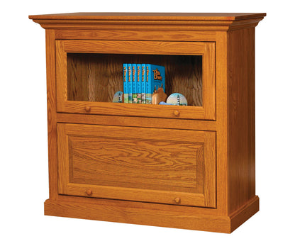 Barrister Bookcases One Piece 2 Door