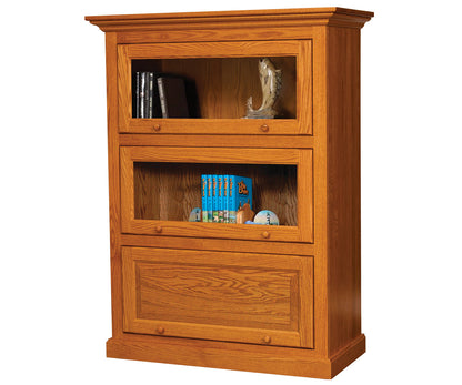 Barrister Bookcases One Piece 3 Door