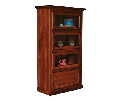 Barrister Bookcases One Piece 4 Door
