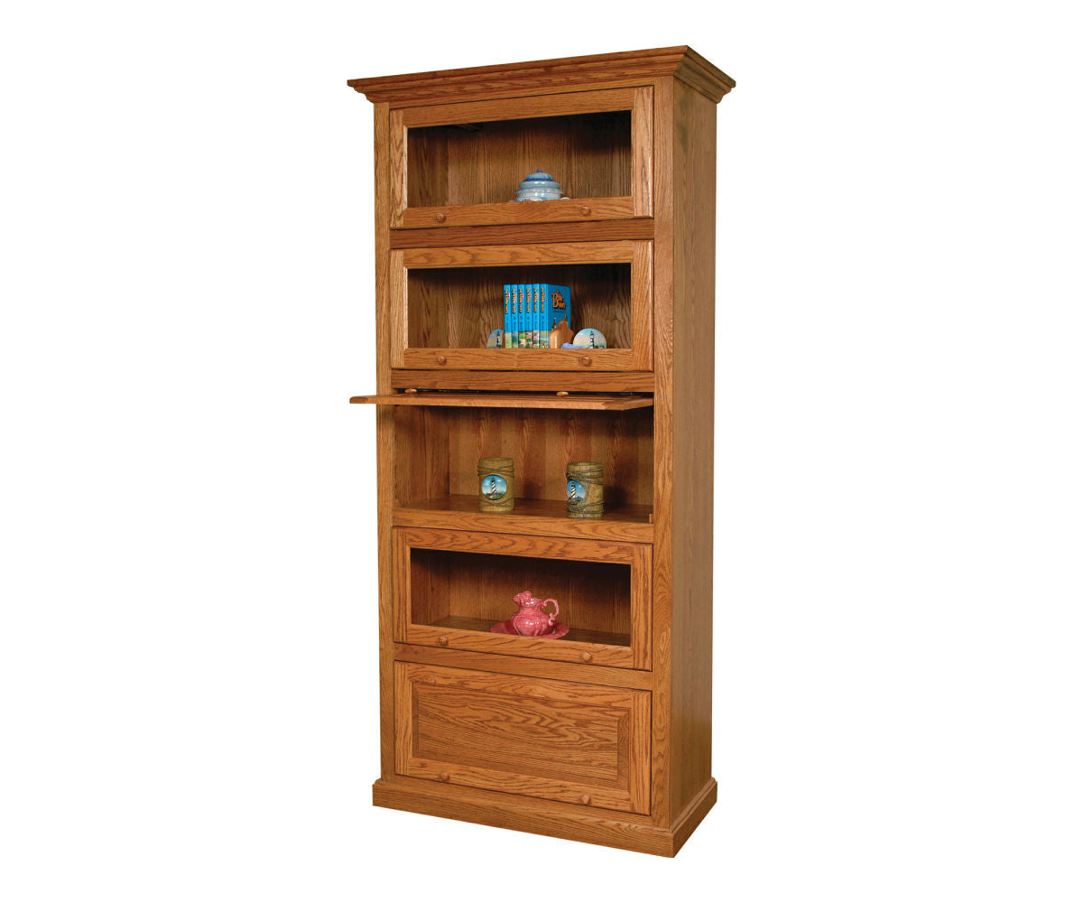 Barrister Bookcases One Piece 5 Door