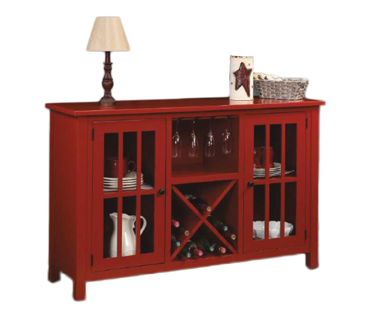 Savannah Buffet W/Wine Rack