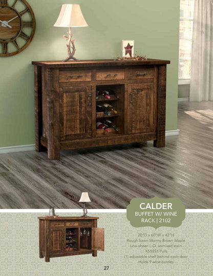 Calder Buffet 3 Doors, 3 Drawers