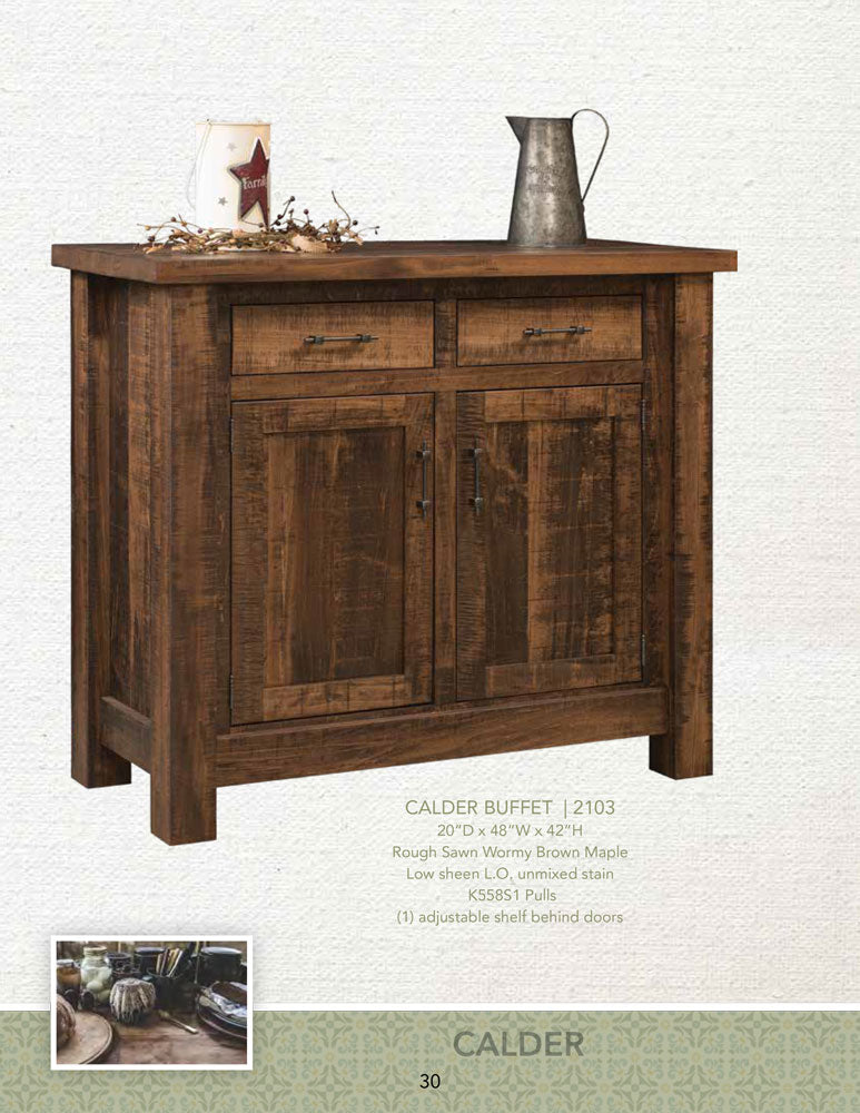 Calder Buffet 2 Doors, 2 Drawers