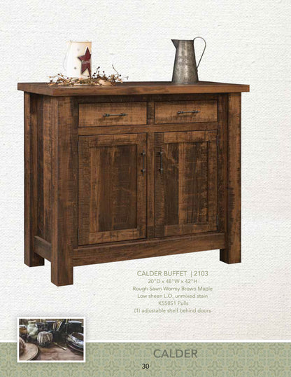 Calder Buffet 2 Doors, 2 Drawers
