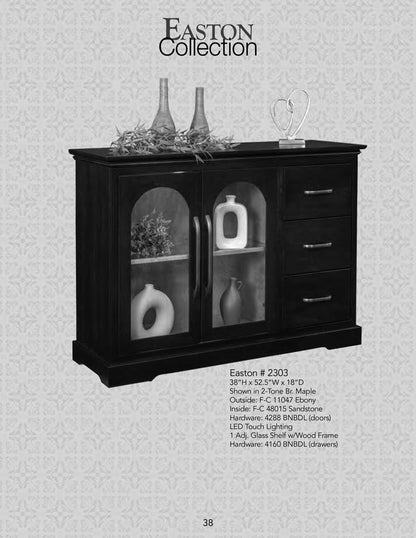 Easton Buffet 2 Door, 3 Drawers