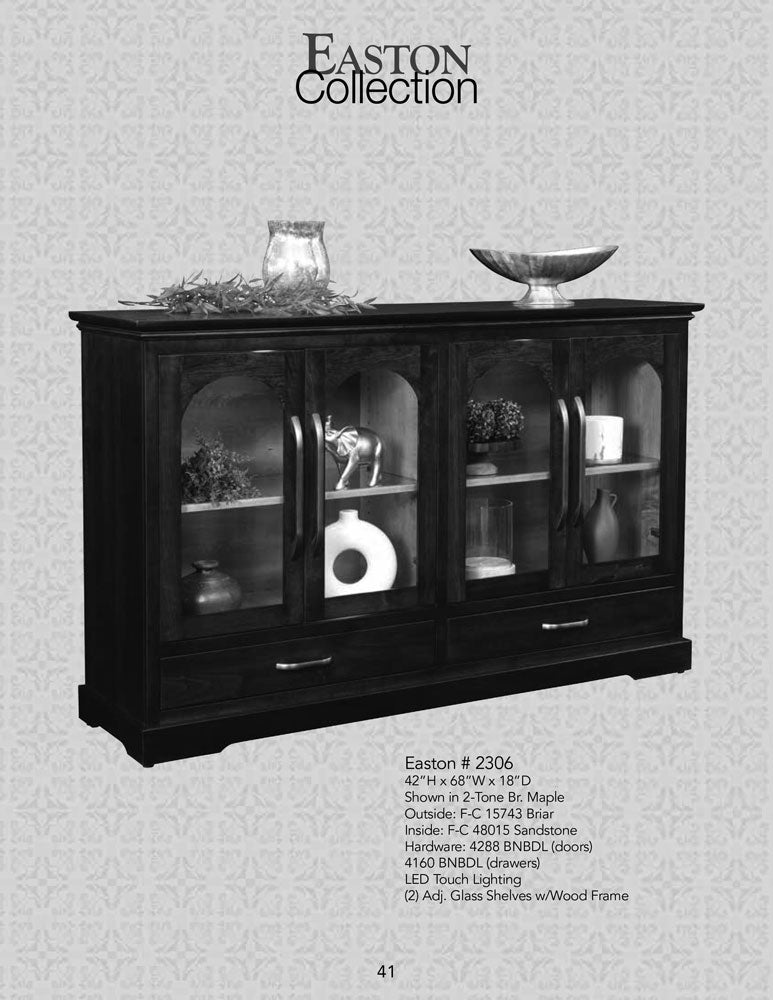Easton Buffet 2 Door, 3 Drawers