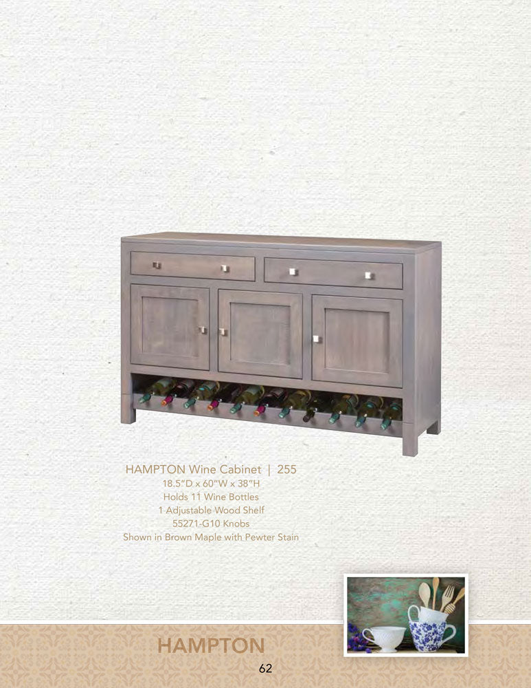 Hampton Wine Cabinet