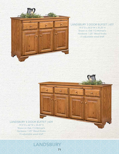 Landsbury 4 Door Buffet