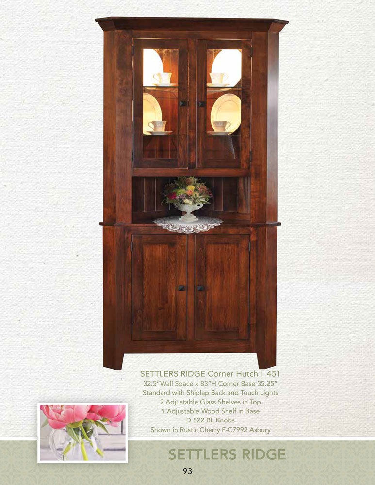 Settlers Ridge 2 Door Hutch