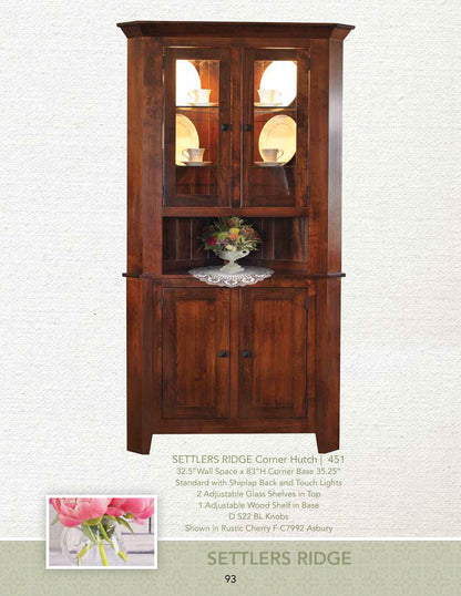 Settlers Ridge 2 Door Hutch