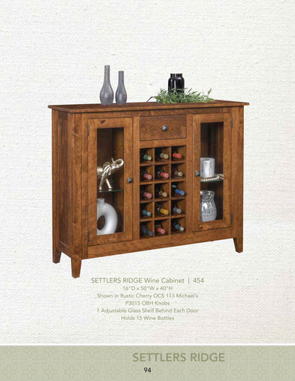 Settlers Ridge Wine Cabinet