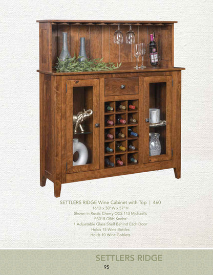 Settlers Ridge Wine Cabinet