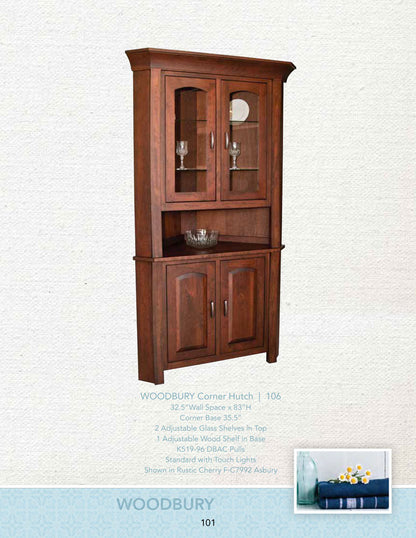 Woodbury 2 Door Hutch